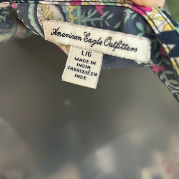 American Eagle Outfitters Floral Print Romper Large - Picture 2 of 6